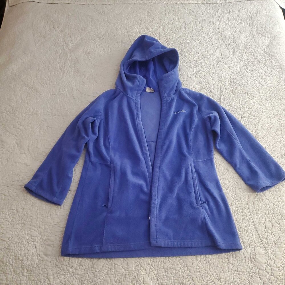 Periwinkle Purple Hooded Jacket